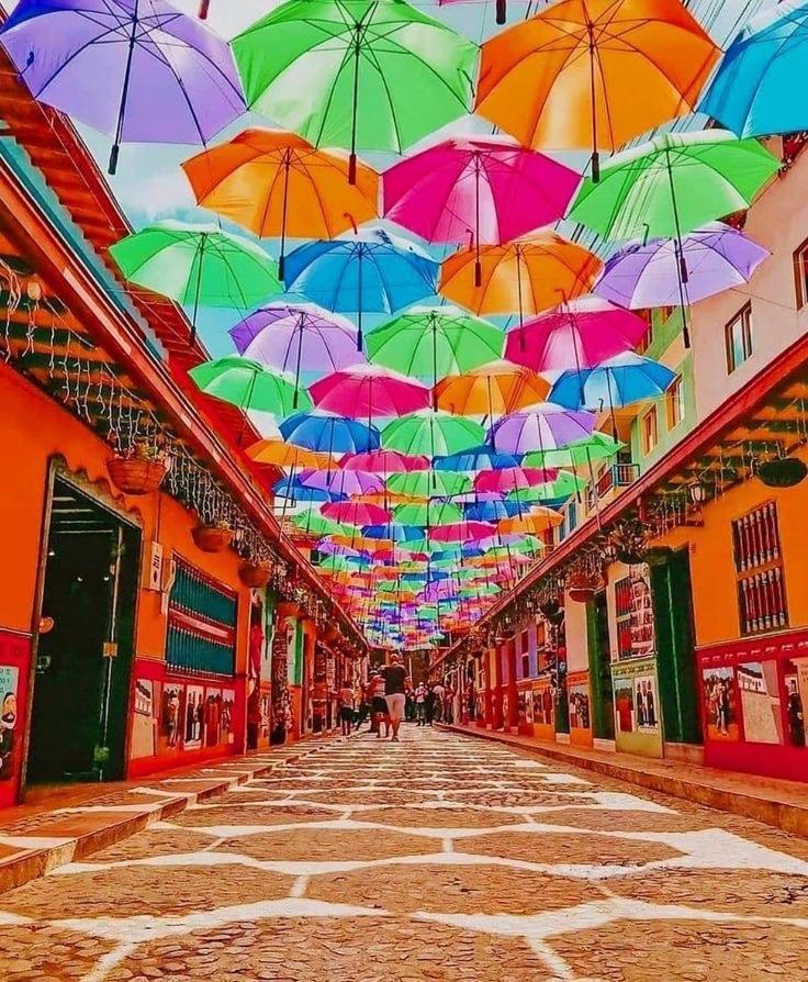 Apartamento Plazoleta De Colores Daire Guatapé Dış mekan fotoğraf